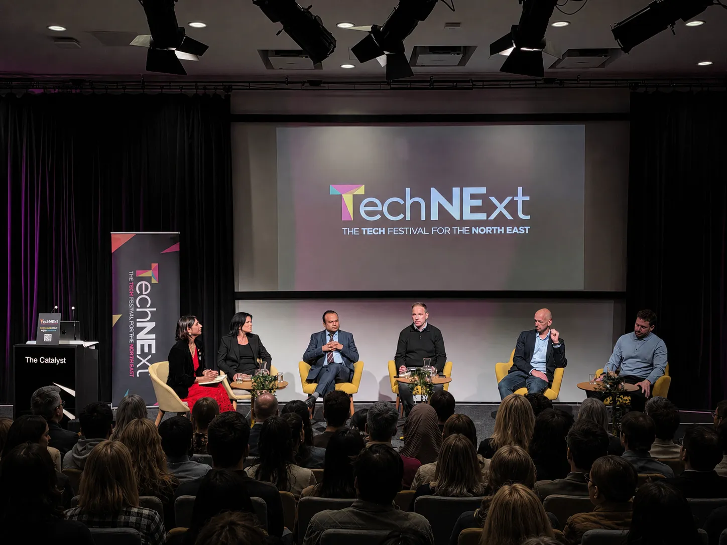 The Scrumconnect panel on AI in the public sector at TechNExt 2026